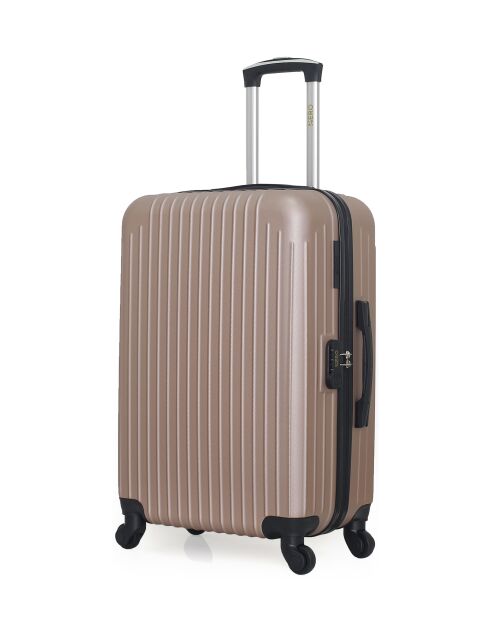 Set van 2 karpaten roségouden weekend- en hutkoffers