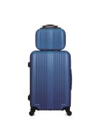 Lot Valise weekend et Vanity L ipari marine