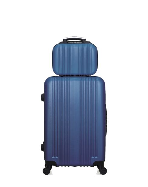 Lot Valise weekend et Vanity L ipari marine