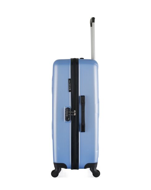 Set de 2 maletas grandes y cabina Amazon azules