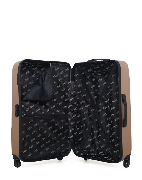 Set mit 2 großen Koffern und Coronado-Rotgoldkabine