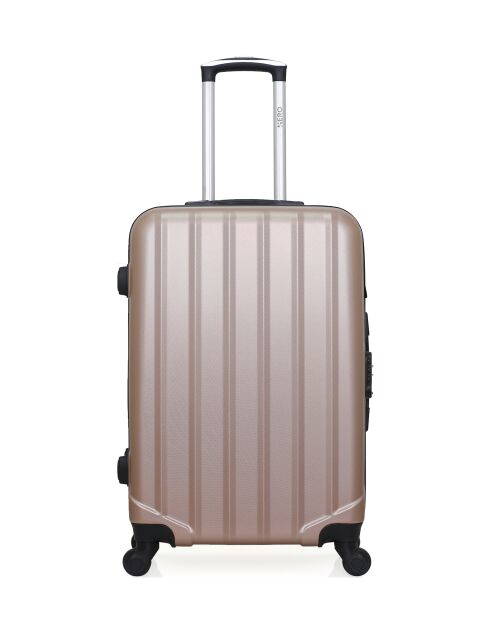 Set mit 2 rosafarbenen Himalaya-Wochenend- und Kabinenkoffern