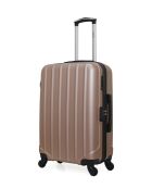 Set mit 2 rosafarbenen Himalaya-Wochenend- und Kabinenkoffern