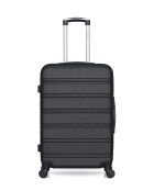 Set van 2 zwarte Renoso weekend- en hutkoffers