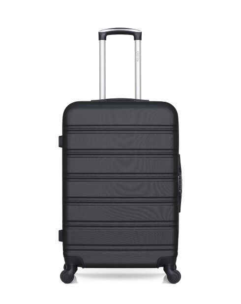 Set van 2 zwarte Renoso weekend- en hutkoffers