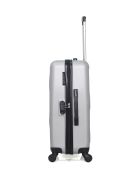 Set mit 2 grauen Amazon-Wochenendkoffern, Kabinen- und Schminkkoffern