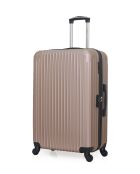 Set van 3 grote koffers, weekend- en hutkoffer Karpaten roségoud