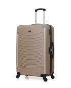 Set de 2 maletas de gran formato y Weekend Congo beige