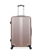 Set van 2 grote koffers en cabine XXS L ipari roségoud