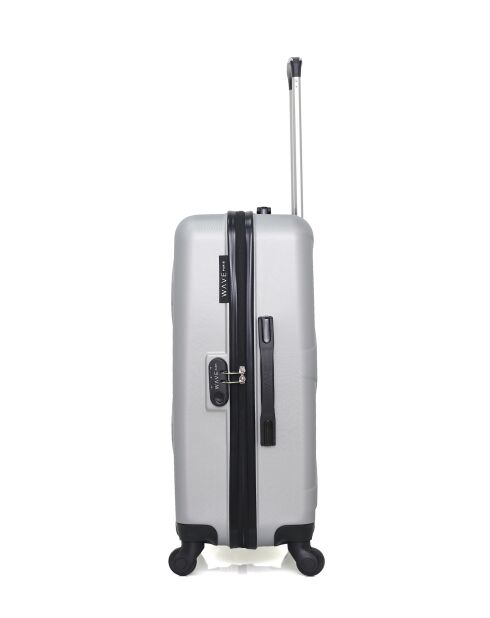 Lot Valise weekend et Vanity Amazone grises