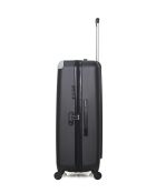 Set van 2 zwarte Congo grote koffers en weekendkoffers