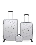 Set de 2 maletas grandes, Weekend y Vanity Amazone Grey