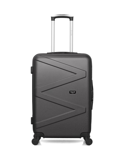 Lot Valise weekend et Vanity Amazone grises foncées