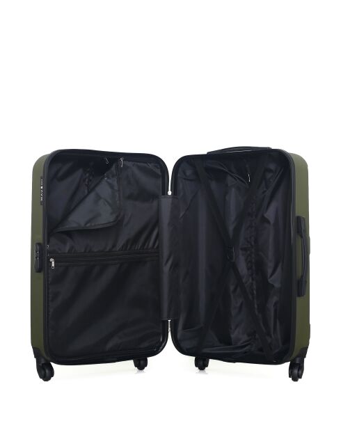 Valise M Amazone kaki - 65x41x26cm