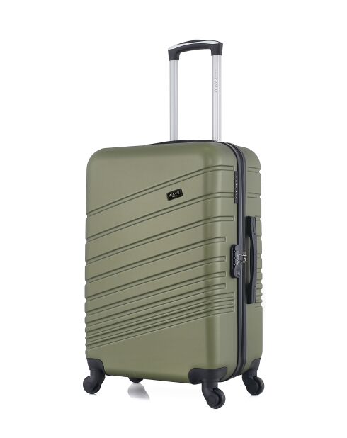 Lot de 2 Valises weekend et cabine Tigre kaki