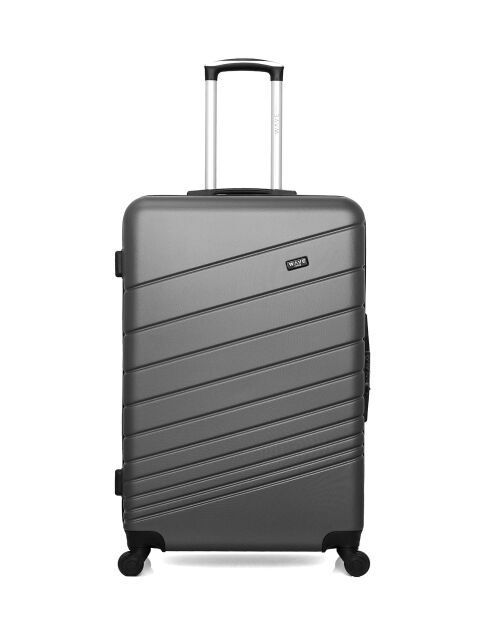 Set de 2 maletas grandes y cabina Tiger gris oscuro