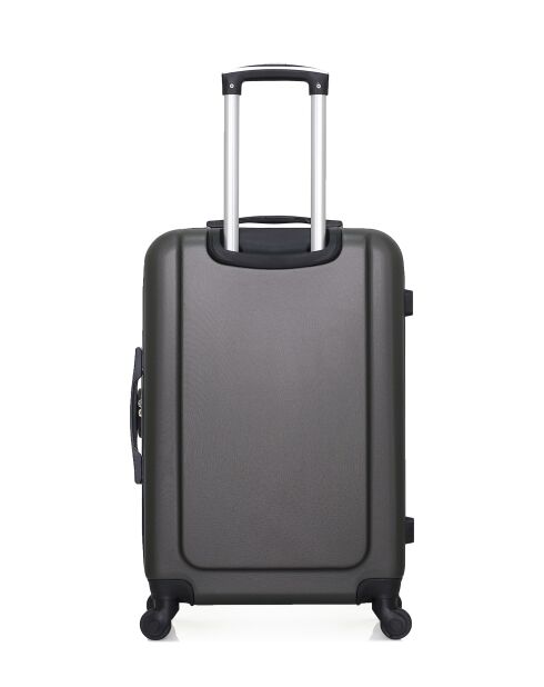 Set van 2 donkergrijze XXS Congo weekend- en hutkoffers