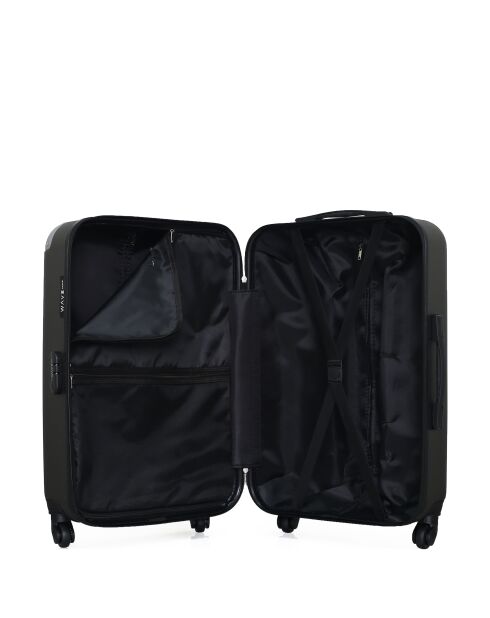 Set van 2 donkergrijze XXS Congo weekend- en hutkoffers