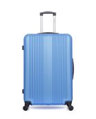 Set mit 2 großen Koffern und einer blauen Kabine von Lipari