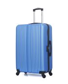 Set mit 2 großen Koffern und einer blauen Kabine von Lipari