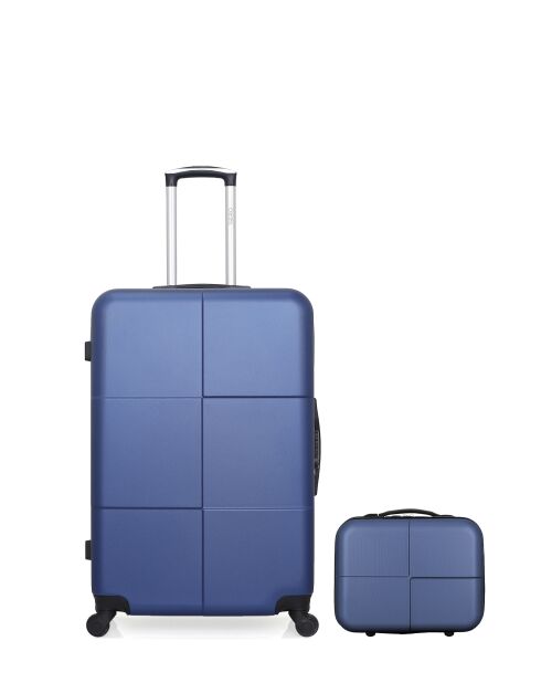 Lot Valise grand format et Vanity Coronado marines