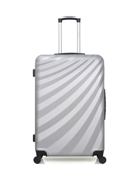 Set van 3 grote koffers, weekend en cabine XXS Danube grey