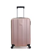 Lot de 2 Valises weekend et cabine Atlanta rose doré