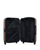 Lot de 2 Valises weekend et cabine Congo roses dorées