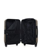 Set van 2 XXS Tiger beige cabine- en handbagagekoffers