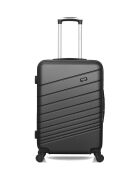 Set mit 2 dunkelgrauen Tiger-Wochenend- und Kabinenkoffern