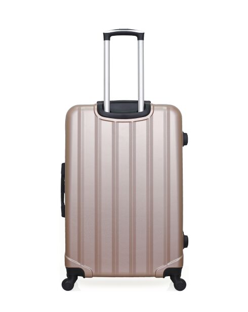 Set de 2 maletas grandes y cabina Himalaya en oro rosa