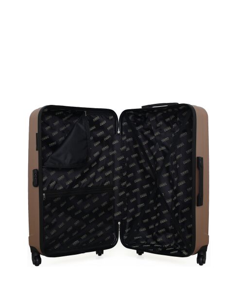 Set de 2 maletas grandes y cabina Himalaya en oro rosa