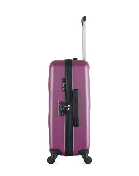 Lot de 2 valises week-end et cabine Amazone prune