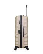 Set di 2 valigie di grandi dimensioni e weekend L agos beige