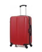 Maleta roja M Lipari - 65x41x26cm