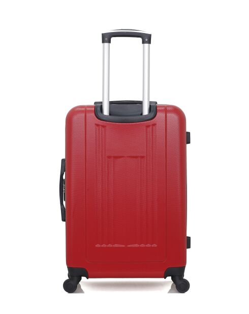Valise M Lipari rouge - 65x41x26cm