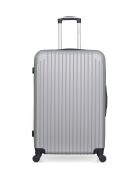 Set van 2 grote koffers en grijze weekendkarpaten