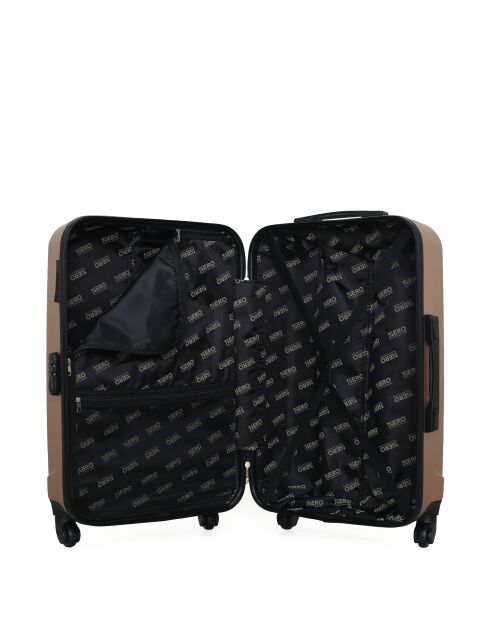 Set mit 2 rosafarbenen Himalaya-Wochenend- und Kabinenkoffern