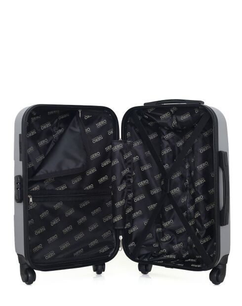 Lot Valise cabine et Vanity Coronado grises