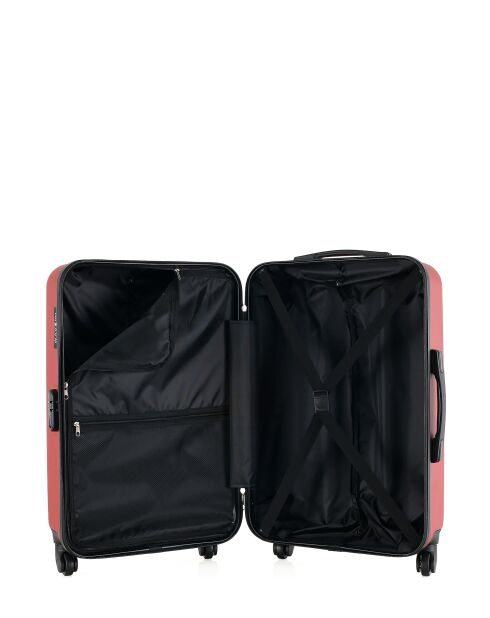 Valise M Amazone bordeaux - 65x41x26cm