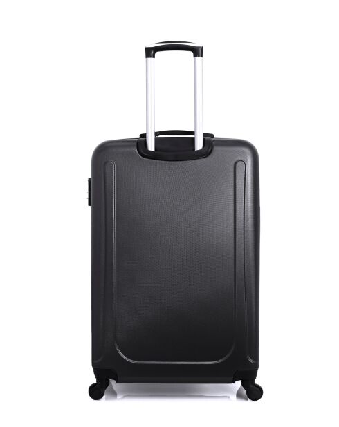 Set van 2 zwarte Atlanta weekend- en hutkoffers