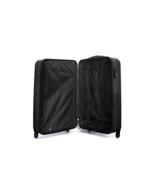 Set van 2 zwarte Atlanta weekend- en hutkoffers