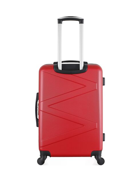 Lot Valise weekend et Vanity Amazone bordeaux