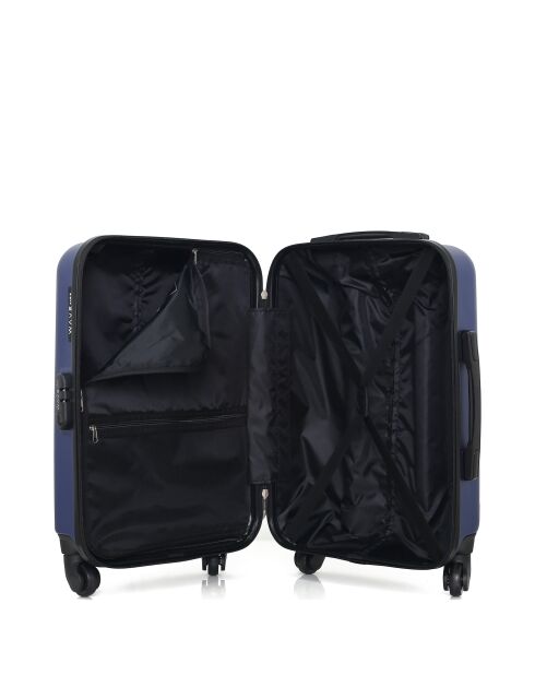 Lot Valise cabine et Vanity Amazone marine