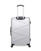 Set mit 2 großen Koffern und Weekend Amazone in Grau