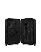 Set van 2 grote koffers en zwarte Amazon weekendkoffers