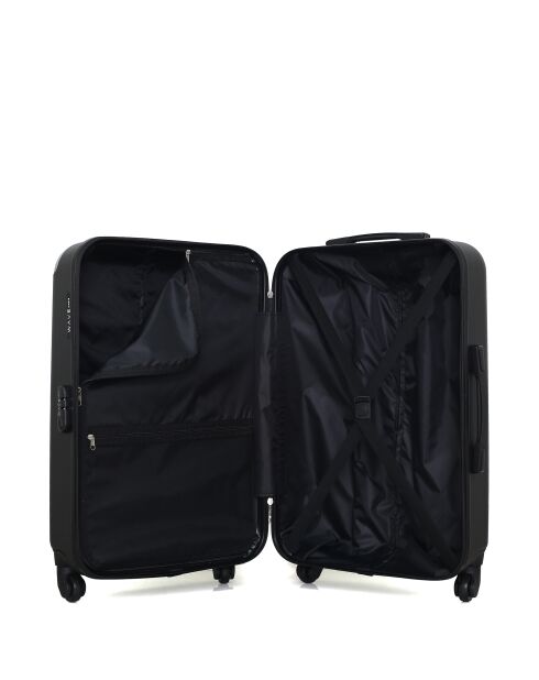 Set van 2 XXS Congo zwarte weekend- en hutkoffers