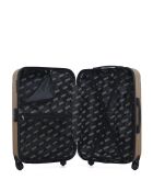 Set van 2 beige Carpathians weekend- en hutkoffers