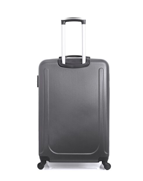 2er-Set Atlanta Wochenend- und Handgepäckkoffer dunkelgrau