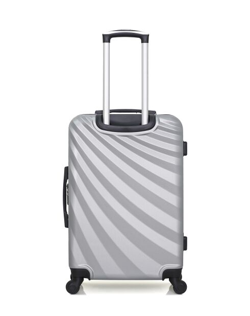 Lot de 2 Valises weekend et cabine Danube grises